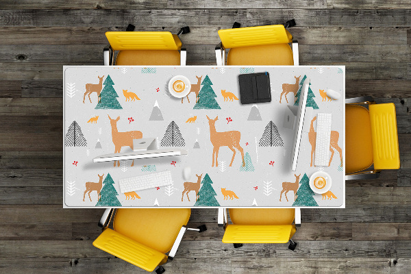 Desk pad Forest animals