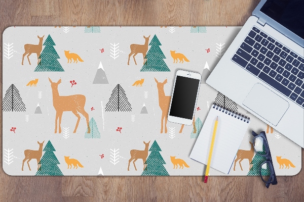 Desk pad Forest animals