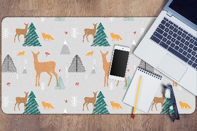 Desk pad Forest animals