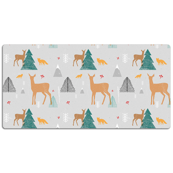 Desk pad Forest animals