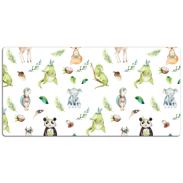 Full desk protector amusement animals