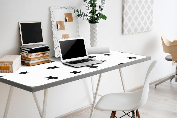 Large desk mat for children star
