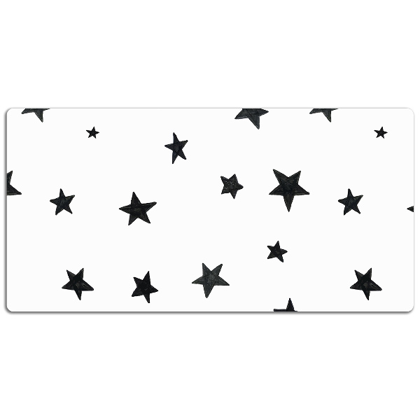 Large desk mat for children star