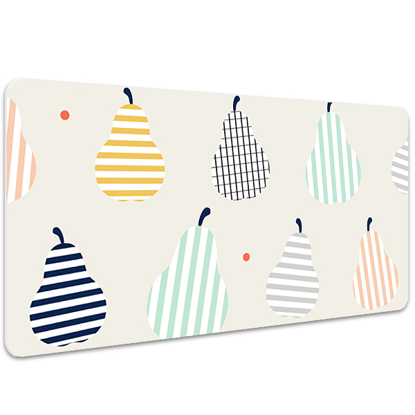 Large desk mat for children Pears