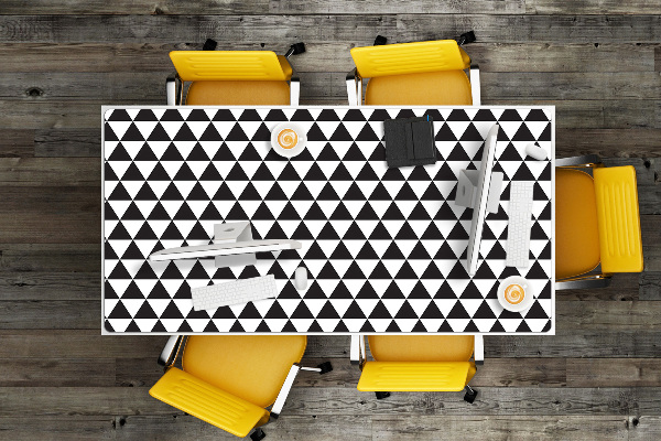 Large desk mat for children Threesome