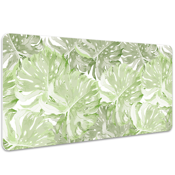 Desk pad Monstera leaves