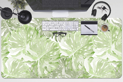 Desk pad Monstera leaves