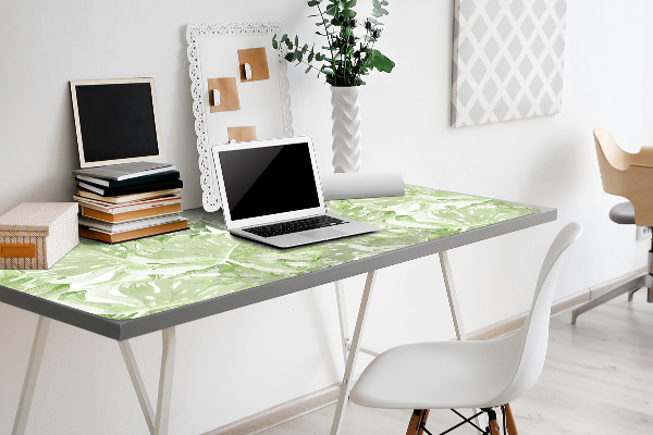 Desk pad Monstera leaves