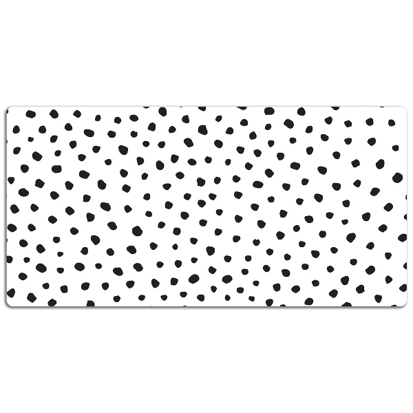 Large desk mat for children small dots