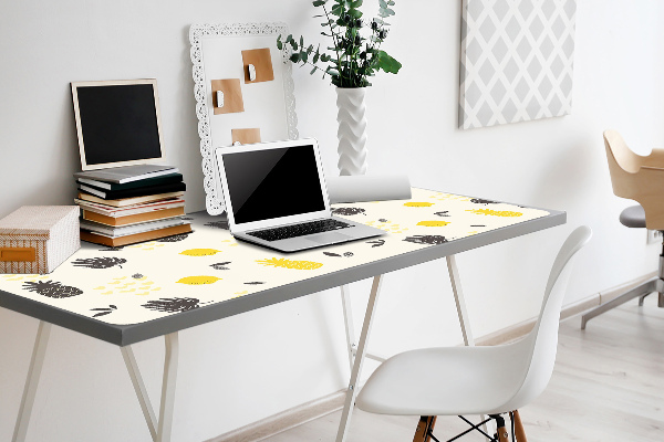 Large desk mat for children pineapples