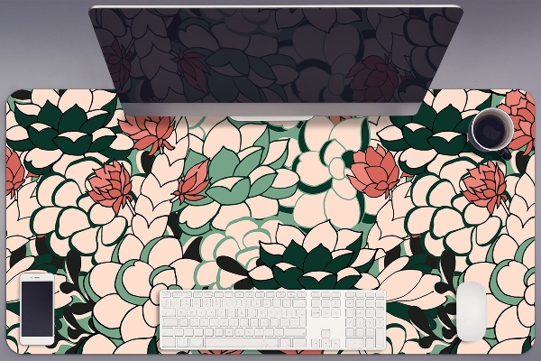 Large desk mat for children rockeries