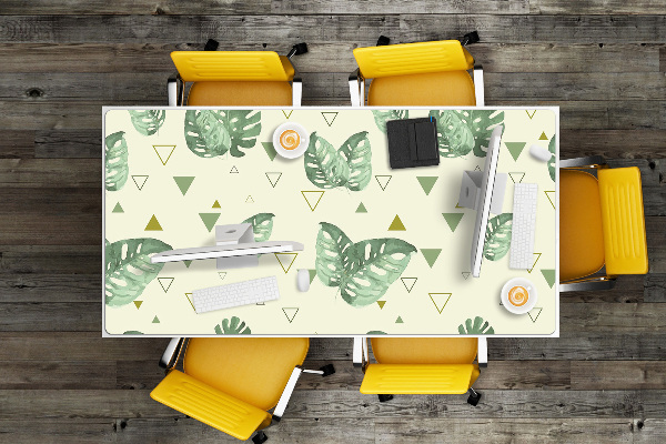 Desk mat Monster and triangles