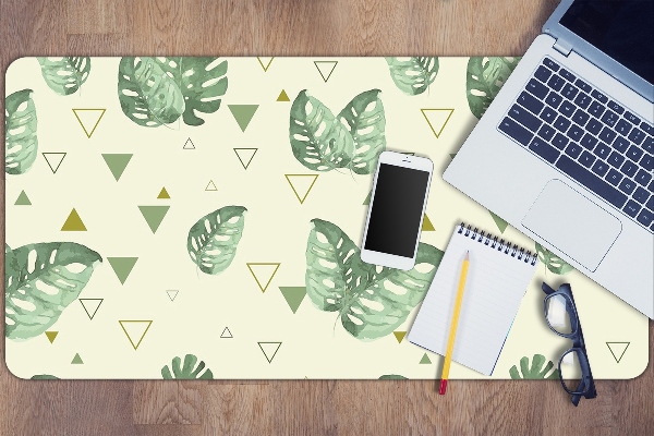 Desk mat Monster and triangles