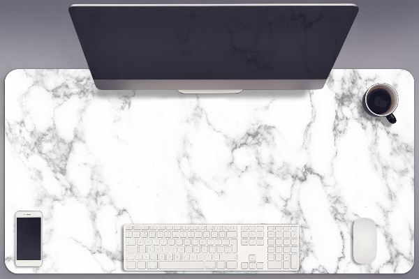 Full desk protector marble stone