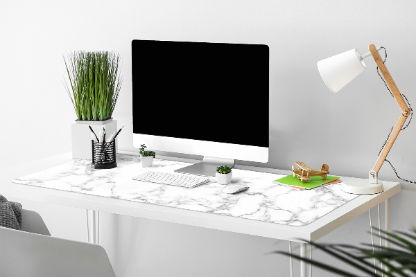 Full desk protector marble stone