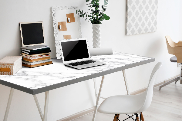 Full desk protector marble stone