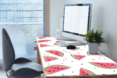 Desk pad Watermelon rain