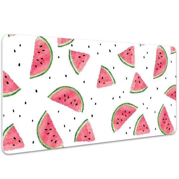 Desk pad Watermelon rain