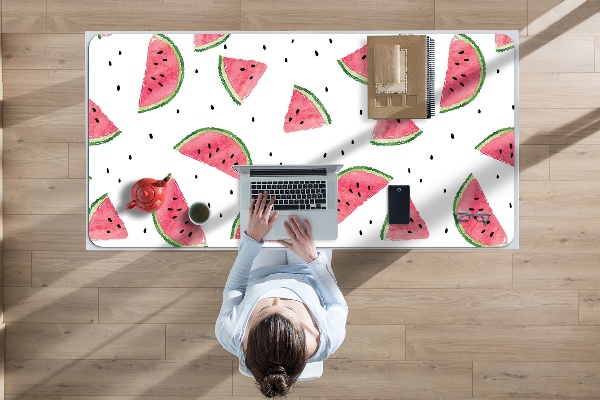 Desk pad Watermelon rain