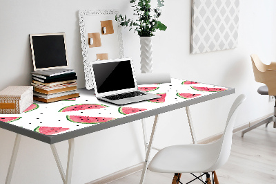 Desk pad Watermelon rain