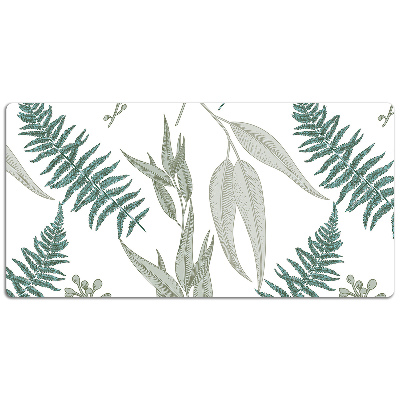 Large desk mat for children Fern