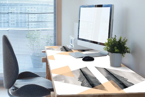 Full desk pad lake landscape