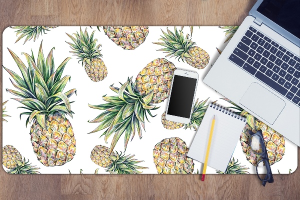 Large desk mat for children pineapples
