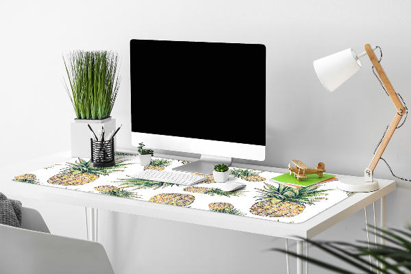 Large desk mat for children pineapples