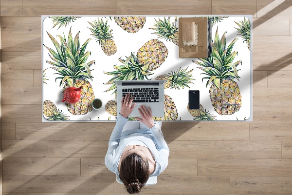 Large desk mat for children pineapples
