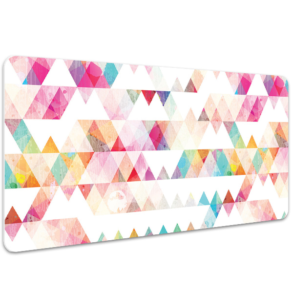 Desk mat geometry of triangles