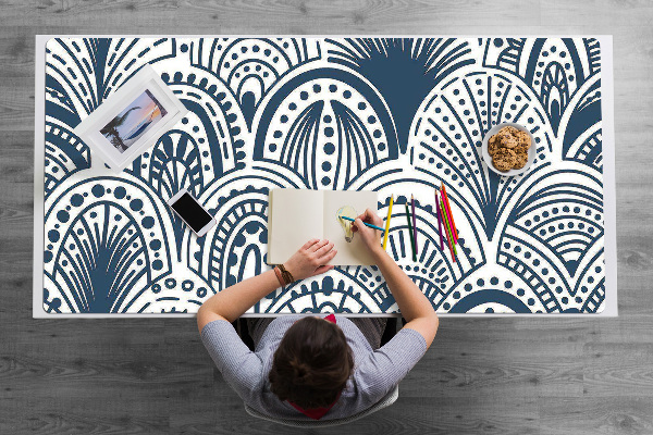 Desk pad Moroccan pattern