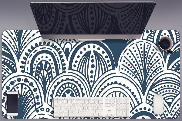 Desk pad Moroccan pattern