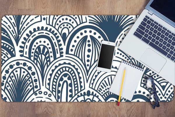 Desk pad Moroccan pattern
