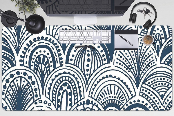 Desk pad Moroccan pattern