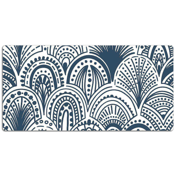 Desk pad Moroccan pattern