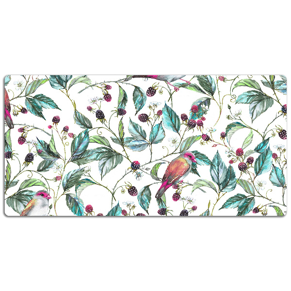 Desk pad Birds on a branch