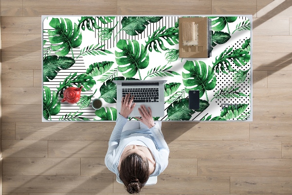 Desk pad Dots and leaves