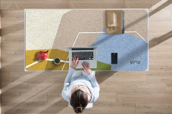 Desk mat Geometric figures