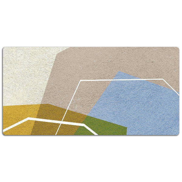 Desk mat Geometric figures