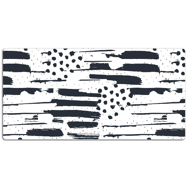 Full desk protector Abstract painting