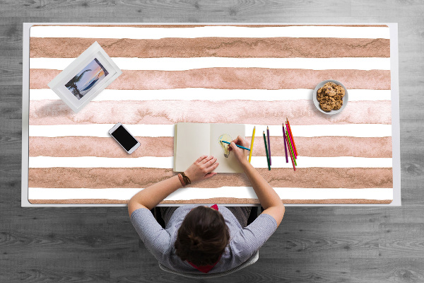 Large desk mat table protector brown Belts