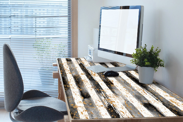 Large desk mat for children lines