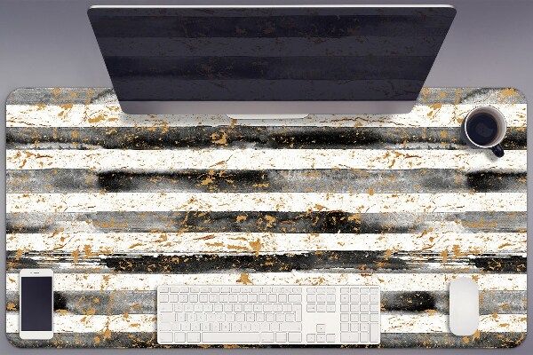 Large desk mat for children lines