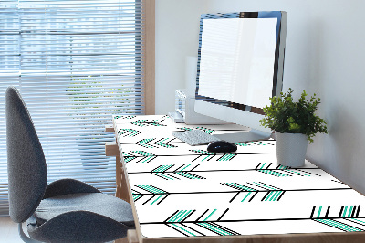 Large desk pad PVC protector arrows pattern
