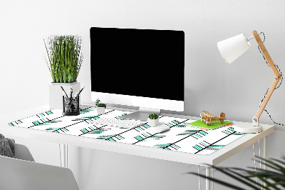 Large desk pad PVC protector arrows pattern