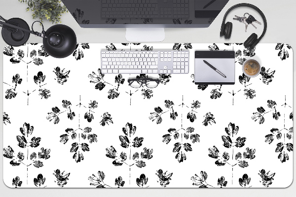Full desk pad Black and white pattern