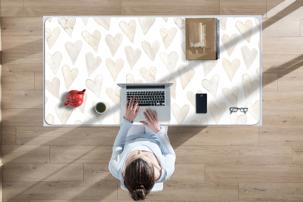 Full desk mat subtle Heart