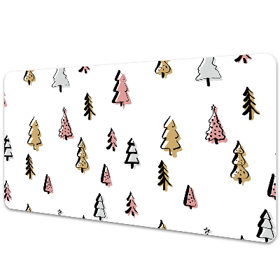 Full desk pad pastel Christmas tree