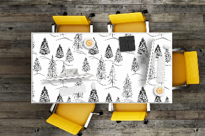 Full desk mat Winter tree