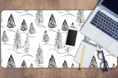 Full desk mat Winter tree